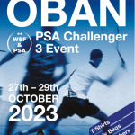 PSA Challenger Tour Event, 23rd-25th Oct 2023